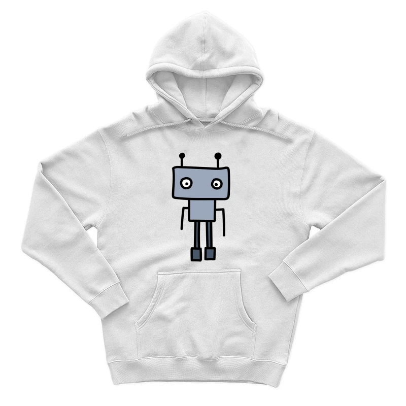 Illustration d'un robot cartoon Homme Sweat à capuche