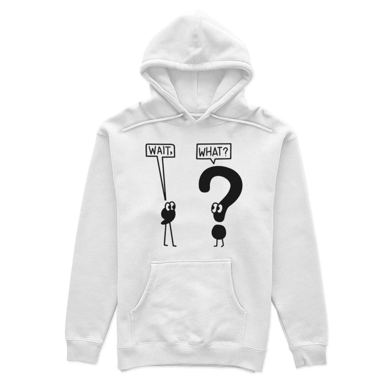 Verwirrte Cartoon-Figuren Damen Pullover Hoodie