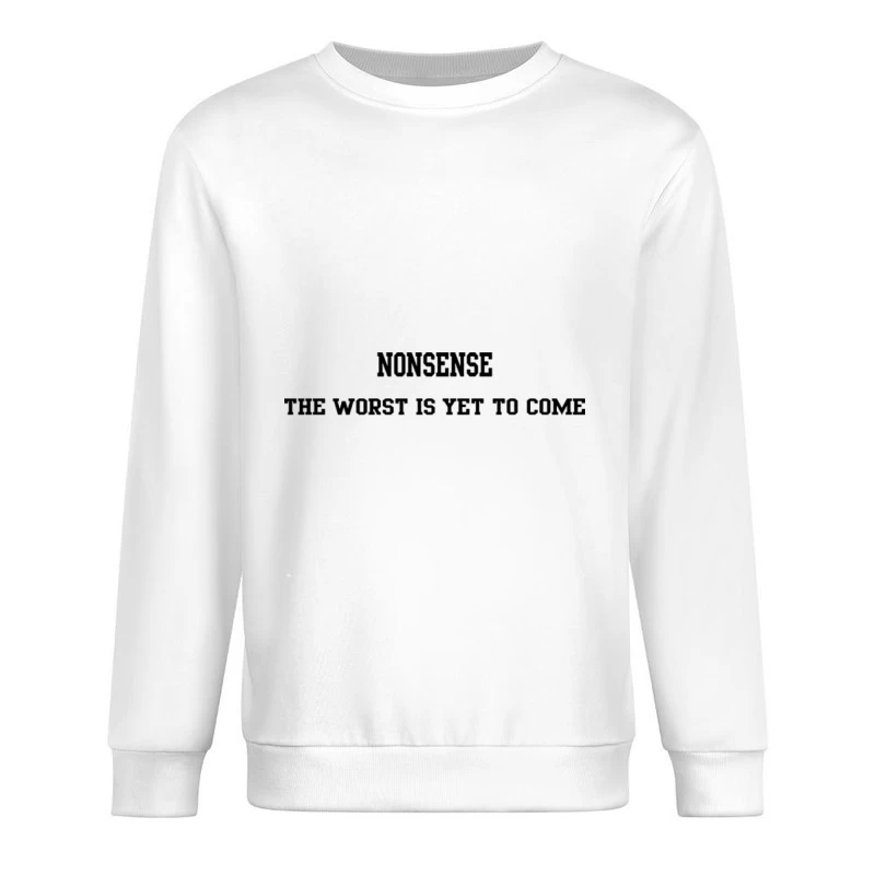 Motivierendes Zitat über Herausforderungen Herren Pullover Sweatshirt