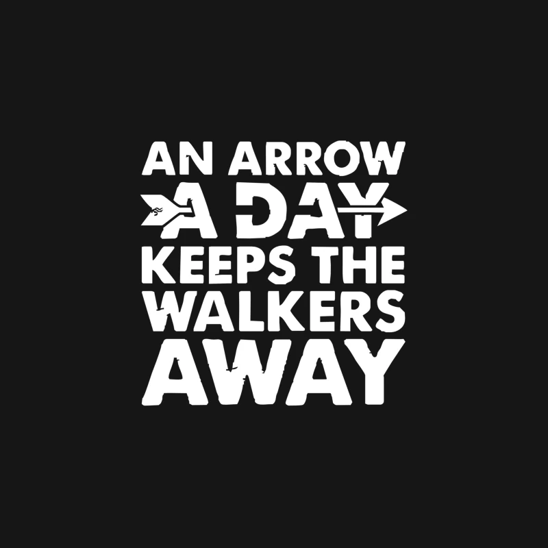 An Arrow a Day Zombie Dary Desk Mat
