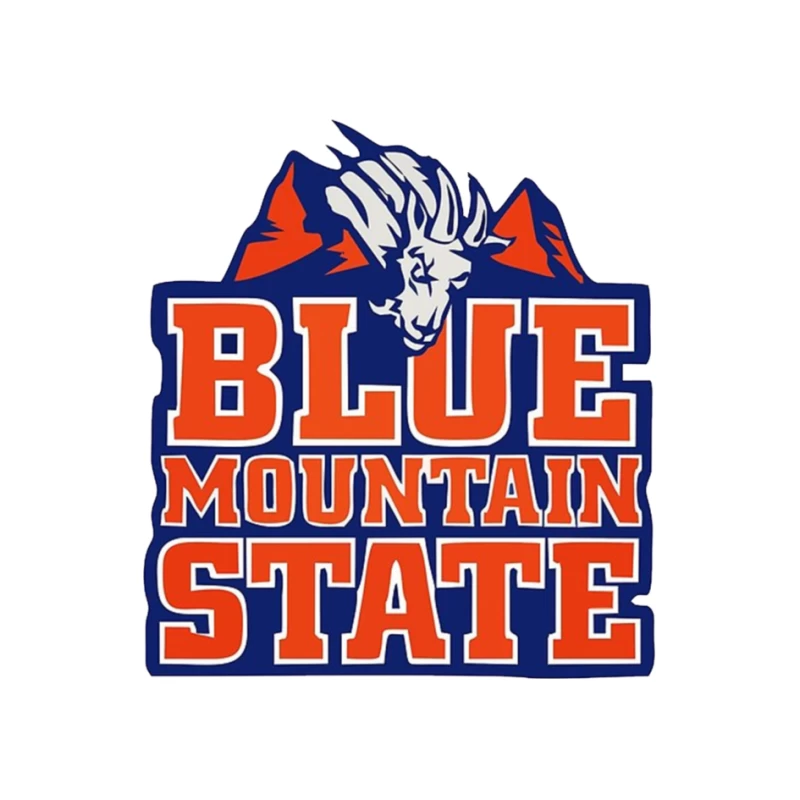 Blue Mountain State Mountain Goats Pin