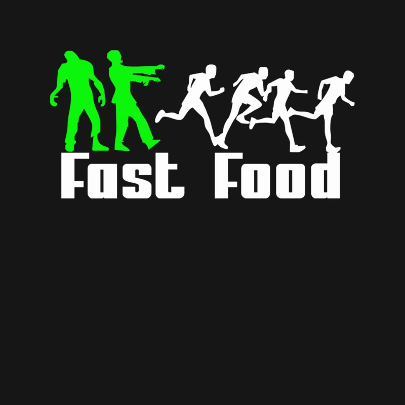 Zombie Fast Food  Funny Mouse Pad