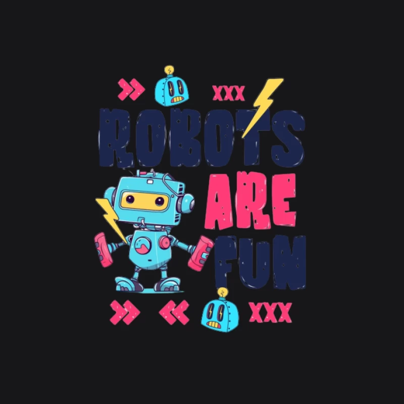 Roboter sind lustig Herren Pullover Hoodie