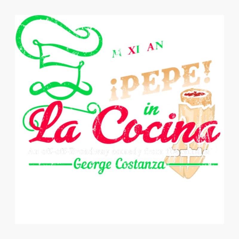 La Cocina, distressed Pin