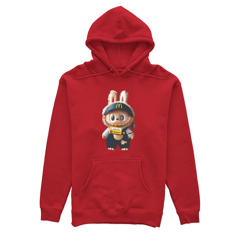 Labubu McDonalds Spielzeugfigur Damen Pullover Hoodie