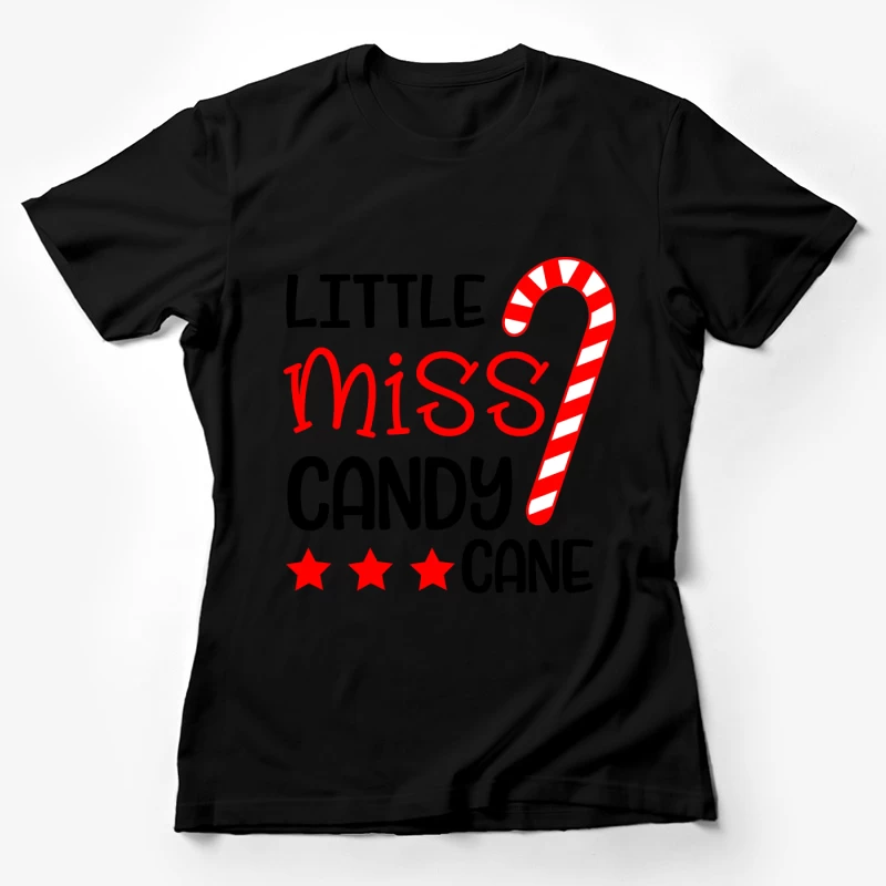 Petite Miss Sucre d'Orge avec Étoiles Femme T-Shirt
