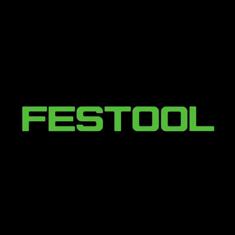 Festool Green Industrial Power Tool Brand Logo Tapestry