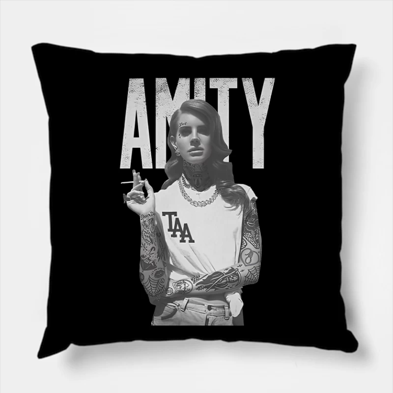 The Amity Affliction Throw Pillow