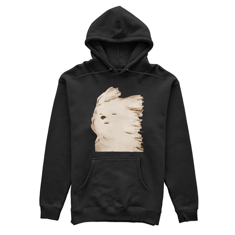 Abstrakter Windwirbel Damen Pullover Hoodie