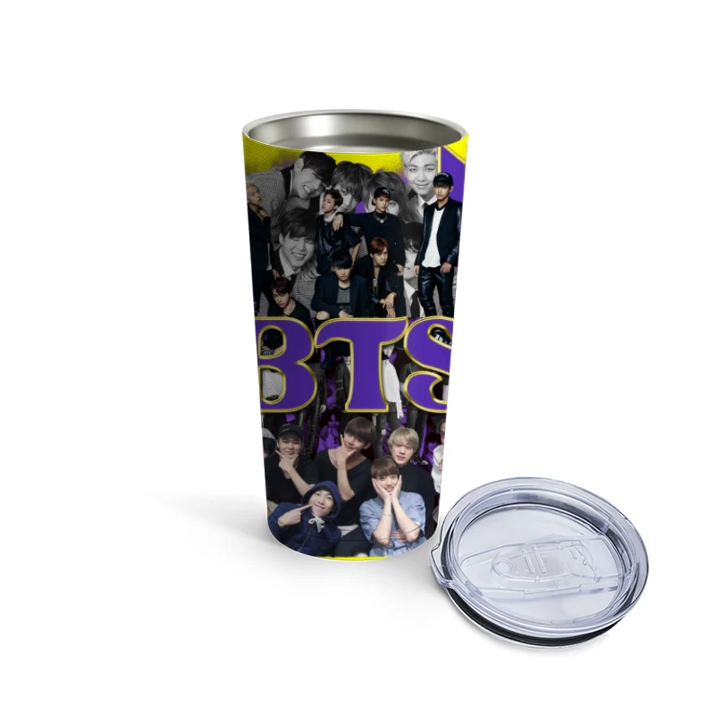BTS: A Global K-Pop Phenomenon Travel Mug