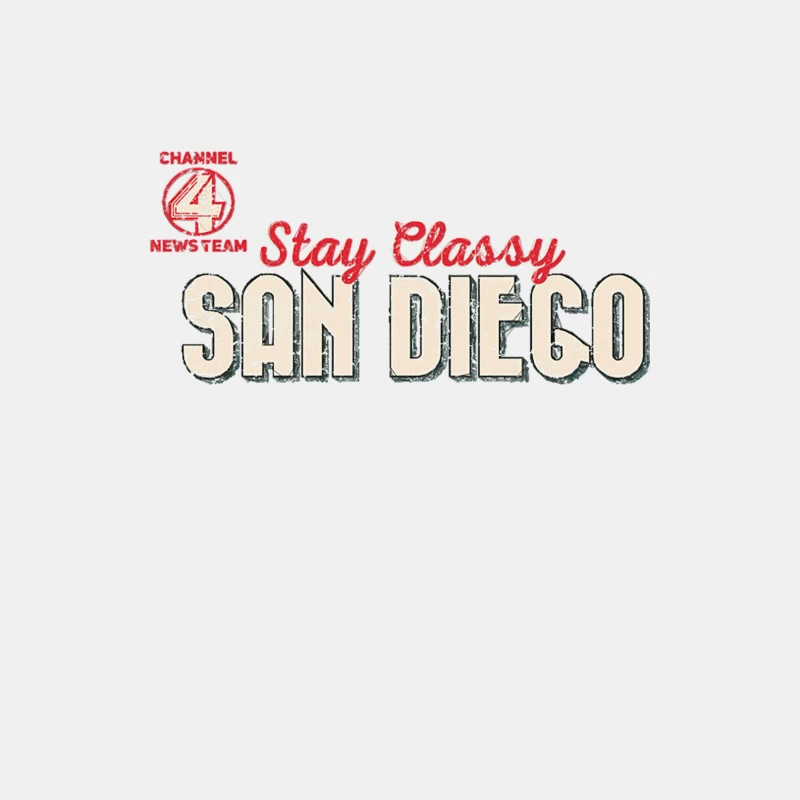 Stay Classy San Diego Male Tank Top