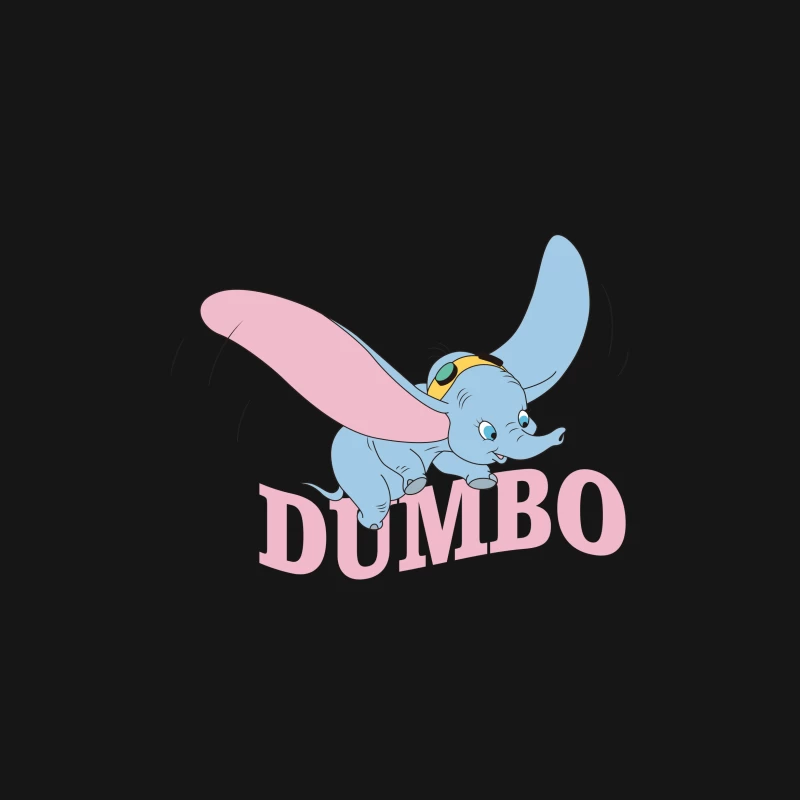 Fliegender Dumbo Elefant Herren T-Shirt