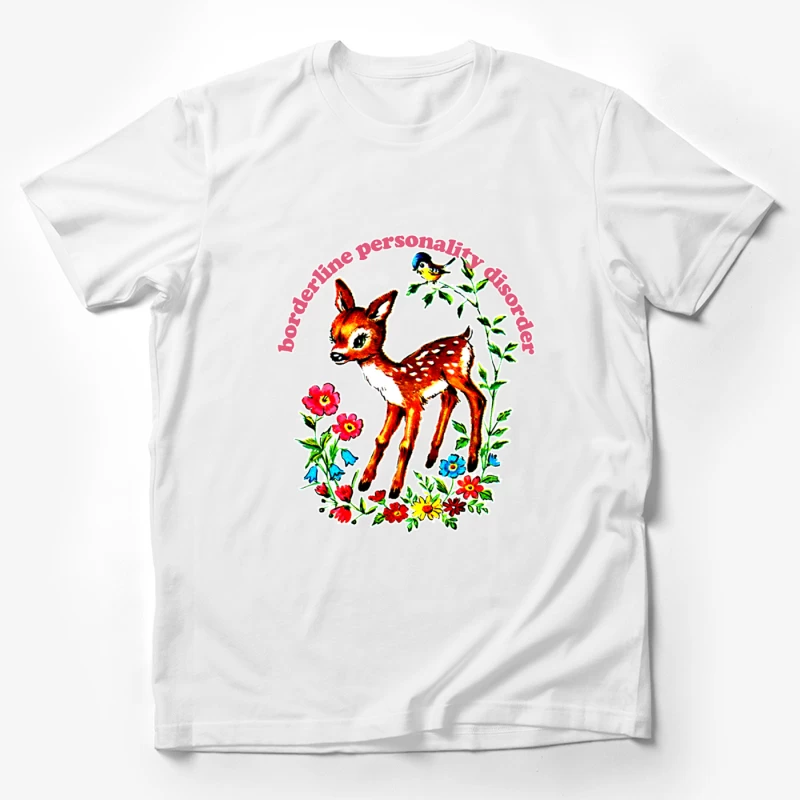 Borderline Personality Disorder  Humorous Depression Awareness Design Male T-Shirt