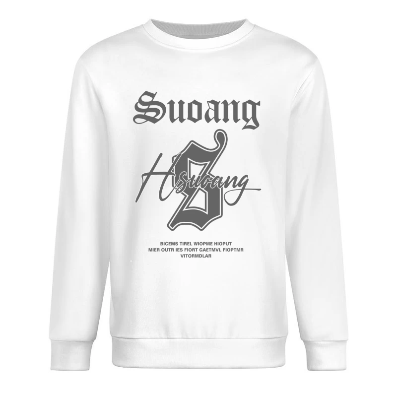  Male Pullover Sweatshirt