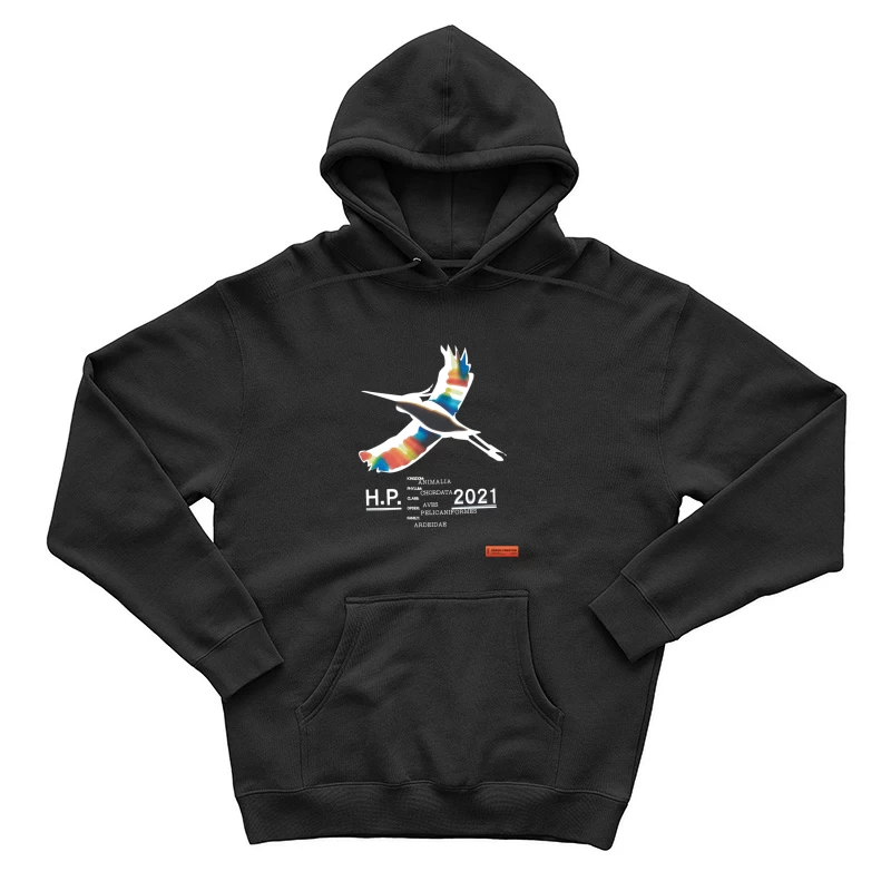 Bunter Vogel und biologische Klassifikation Herren Pullover Hoodie