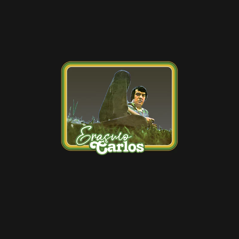 Erasmo Carlos  Retro Fan Art Design Desk Mat