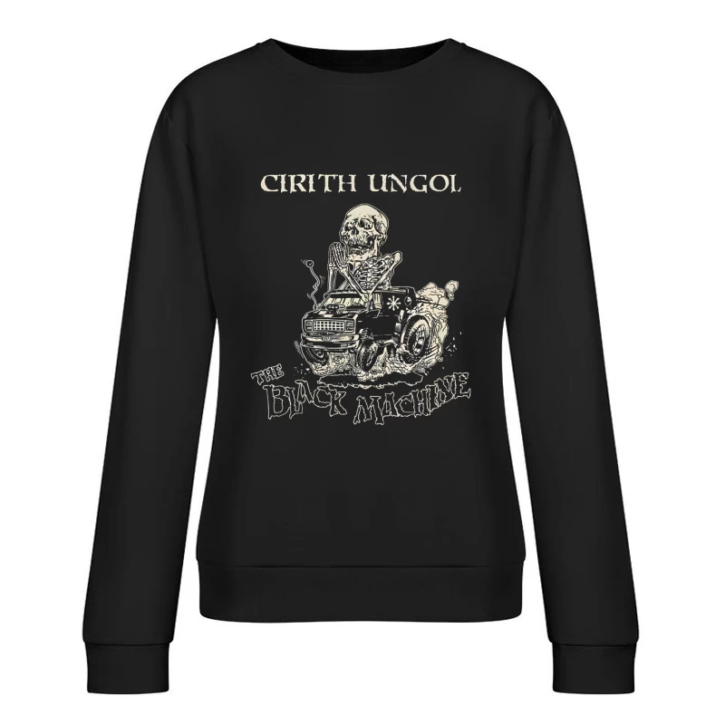 Cirith Ungol The Black Machine Female Pullover Sweatshirt