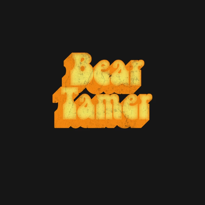 Bear Tamer  Retro Style Gay Bear Design Desk Mat