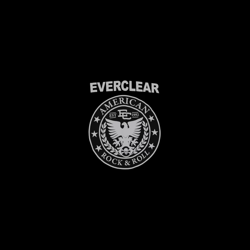 Everclear American Rock & Roll Band Emblem Est. 1992 Desk Mat