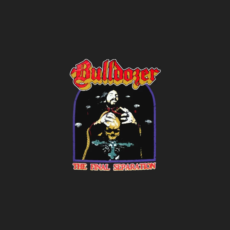 Bulldozer - The Final Separation Metal Album Cover Art Bucket Hat