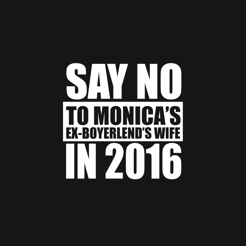 Say No To Hillary 2016 Presidential Run Desk Mat