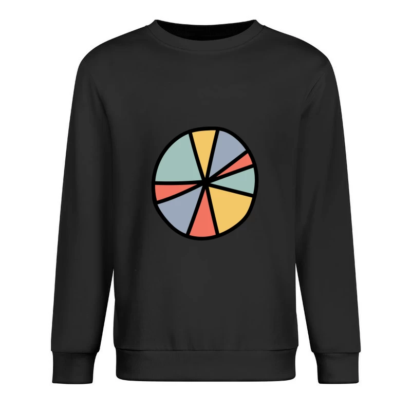 Diagramme de pente coloré Homme Sweat-shirt à enfiler