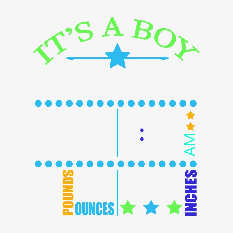 Annonce de naissance - C'est un garçon Homme Sweat-shirt à enfiler