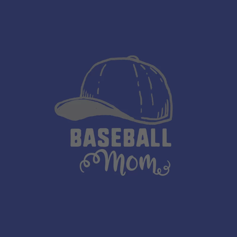 Chapeau et slogan de baseball pour les mamans Femme T-Shirt
