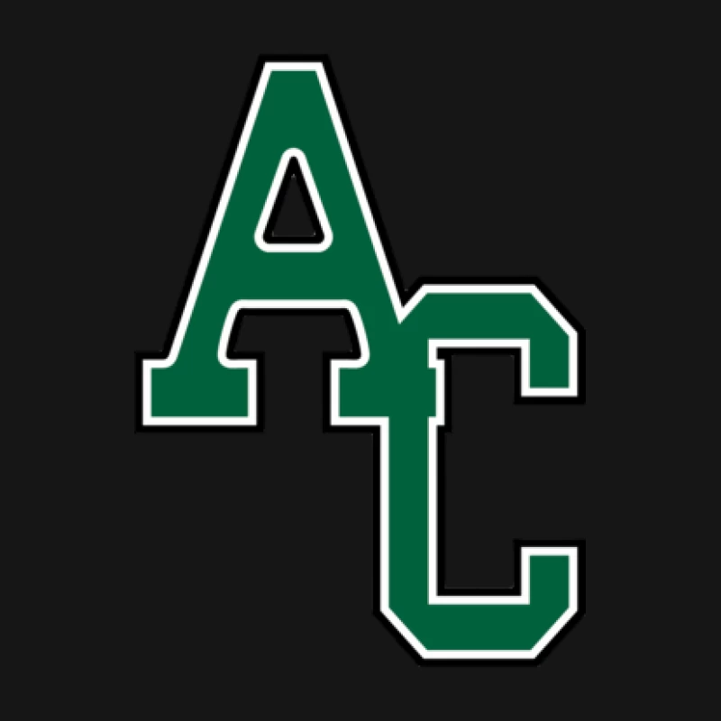 AC Sportlogo Design Herren Langarm T-Shirt