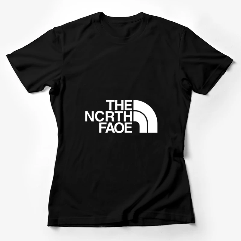 Verzerrtes Logo-Design Damen T-Shirt