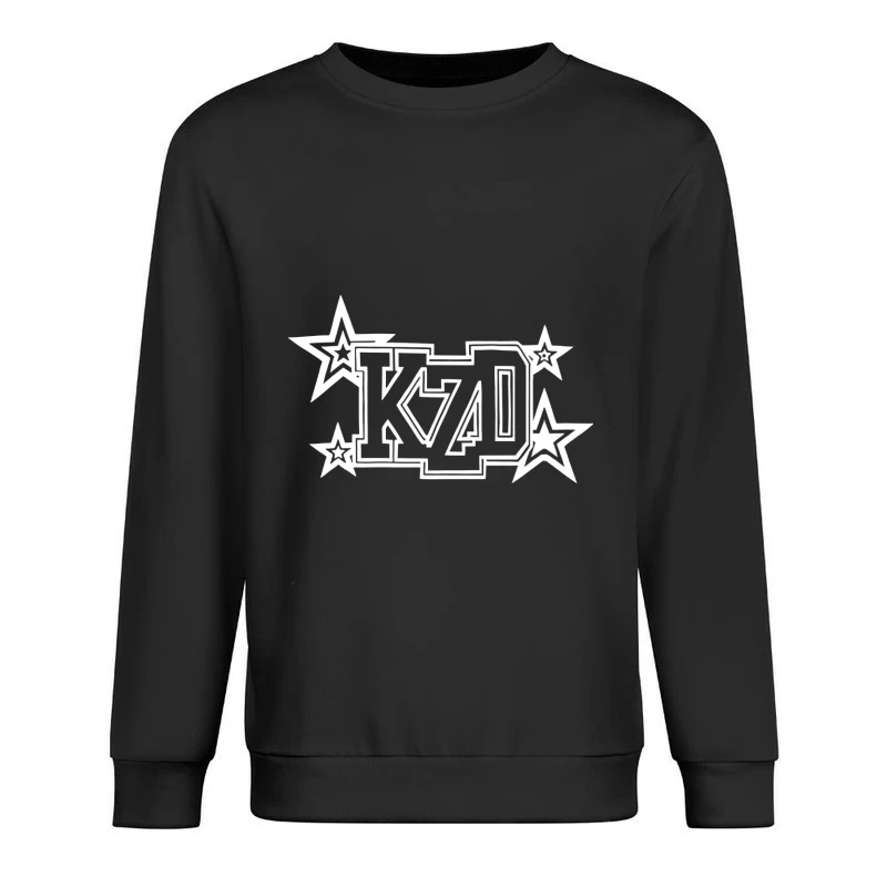 Stylisches KZD Sternlogo Herren Pullover Sweatshirt