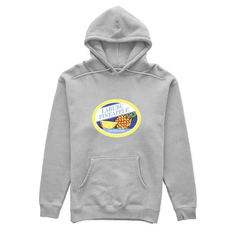 Labubu Ananas Etikett Damen Pullover Hoodie