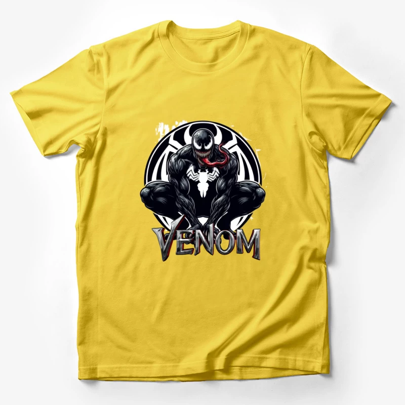 Venom Comic Art Male T-Shirt