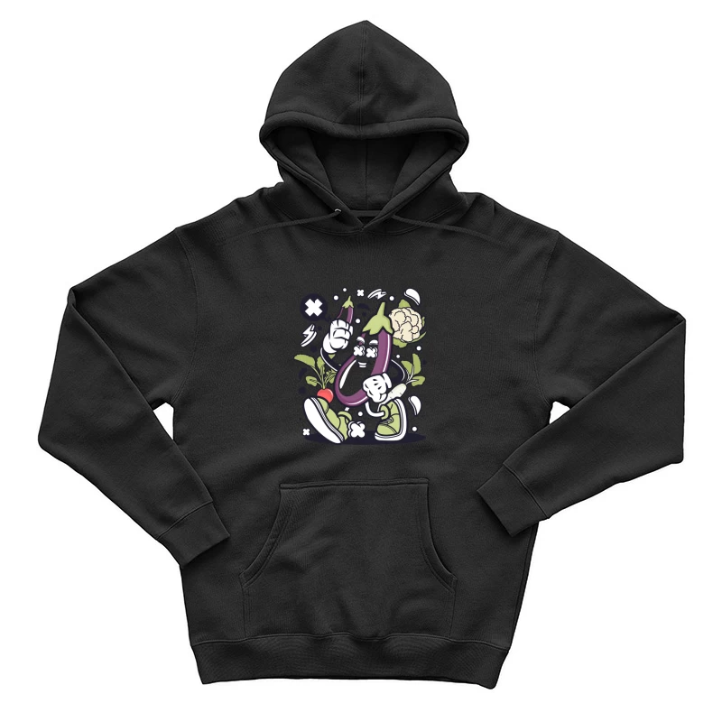 Légumes amusants et énergétiques Homme Sweat à capuche