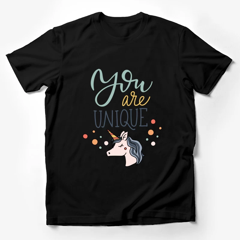 Unicité avec une Licorne et Inspiration Homme T-Shirt