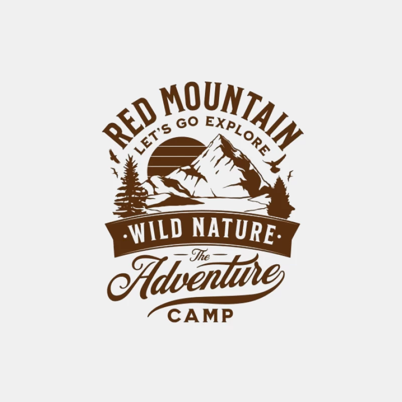 Wildes Abenteuer im Red Mountain Camp Herren Tanktops