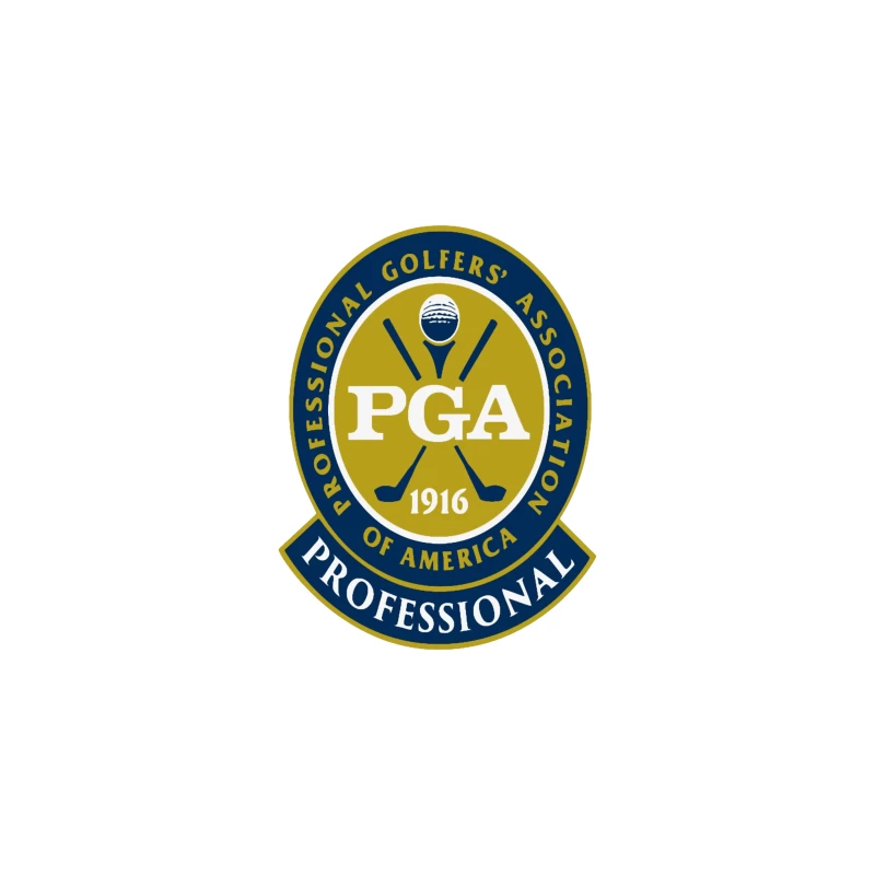 Professional Golfers' Association of America (PGA) Official Logo Desk Mat