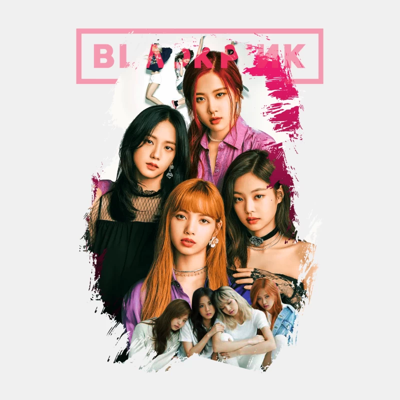 Blackpink: Iconic K-Pop Music Group Male Tank Top