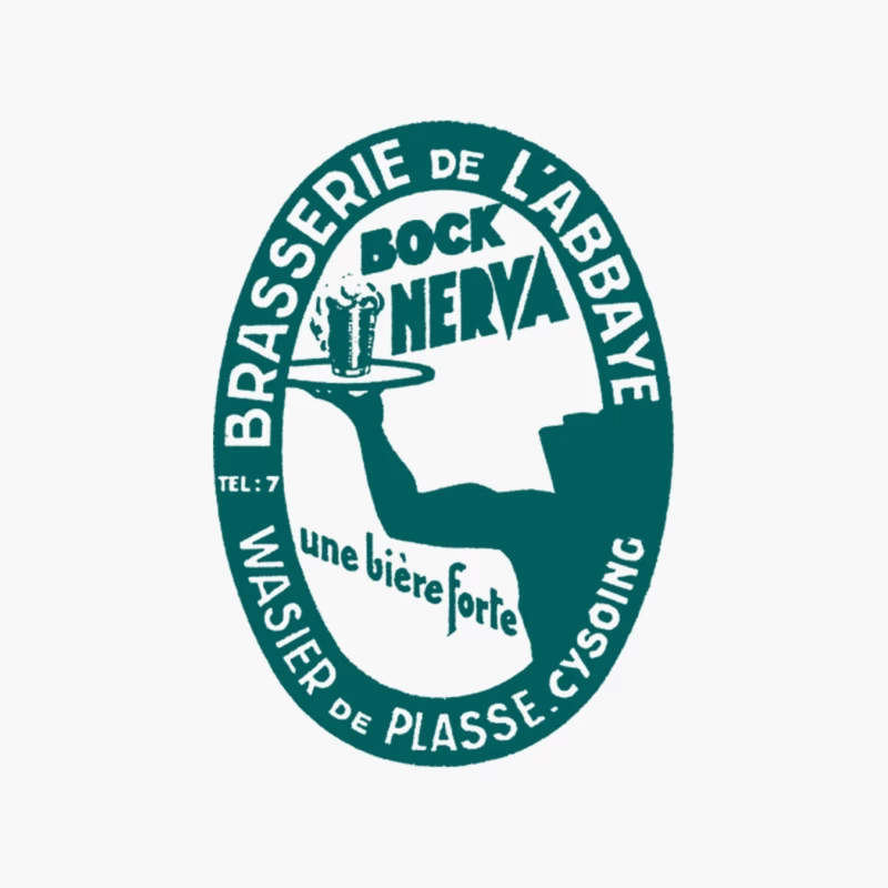 Brasserie de Labbaye Cotton Tote Bag
