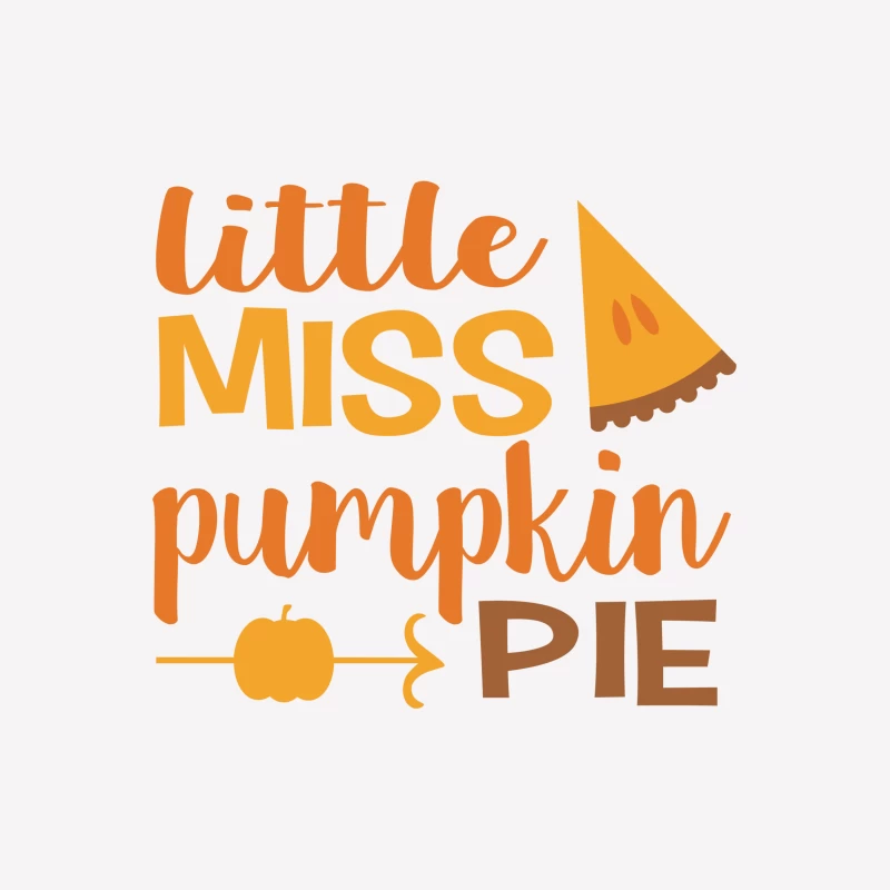 Design de 'Little Miss Pumpkin Pie' Femme T-Shirt