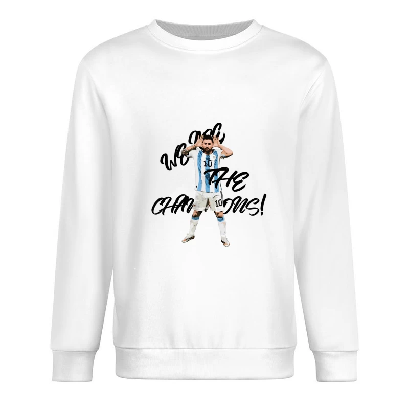 Fußballfeier mit Trikot Herren Pullover Sweatshirt