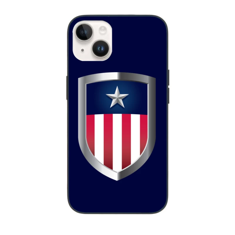 Star and Stripes Shield iPhone Case