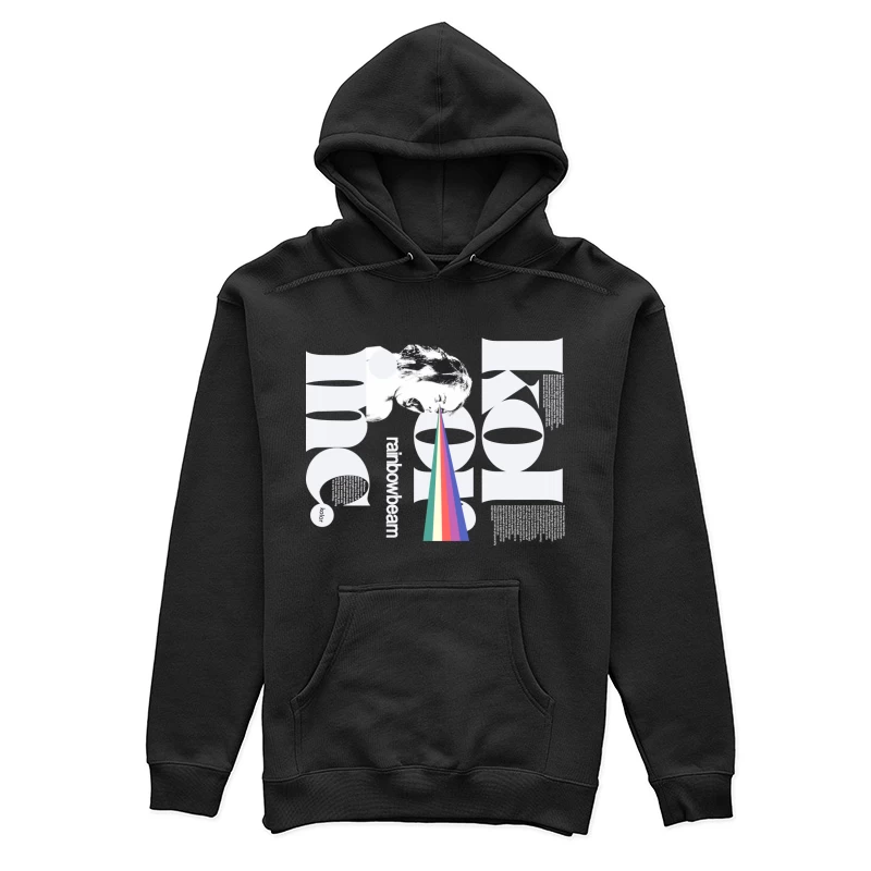 Regenbogenstrahl-Kunstdesign Damen Pullover Hoodie