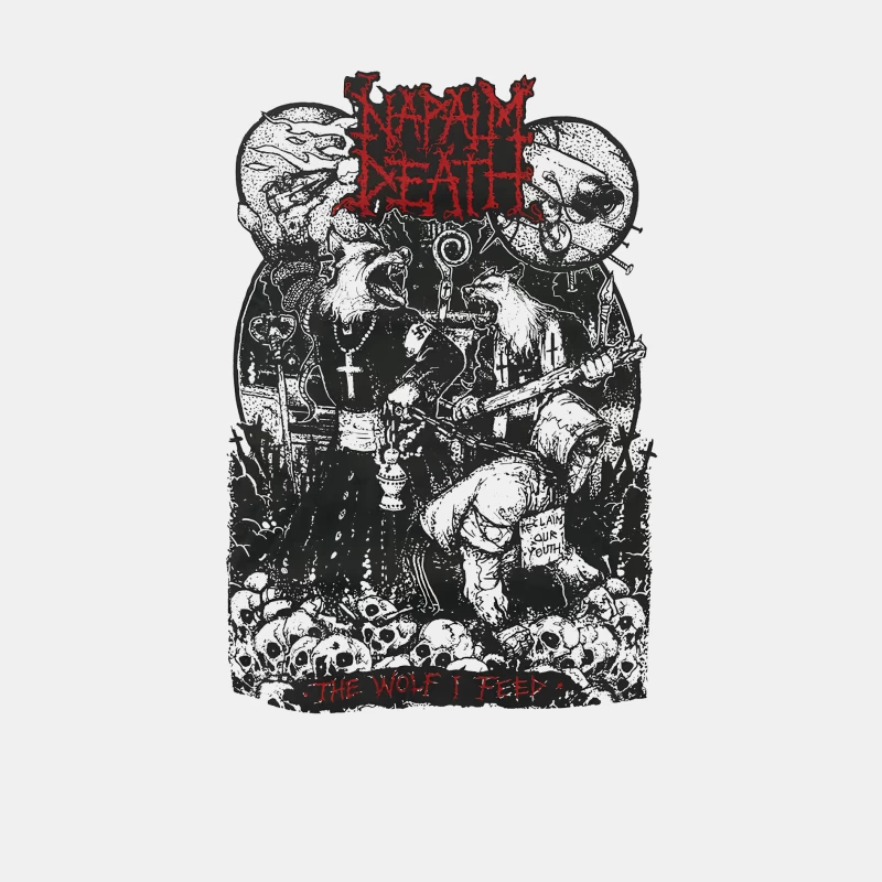 Napalm Death The Wolf I Feed Male Tank Top