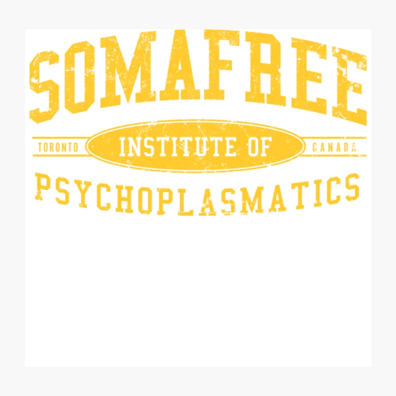 Somafree Institute for Psychoplasmatics Throw Pillow