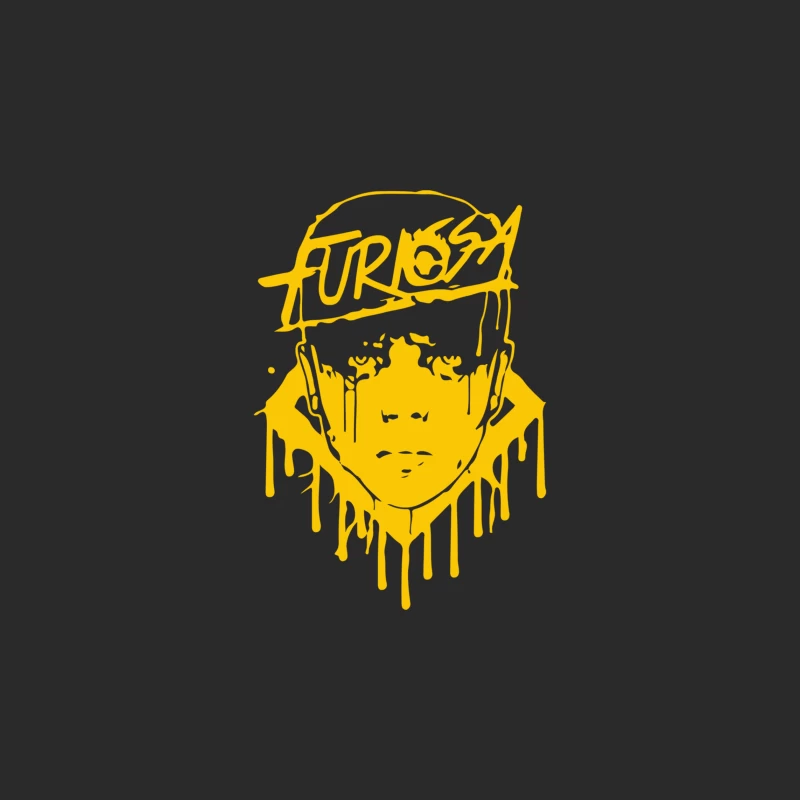 Furiosa Streetwear Logo: Urban Graffiti-Inspired Fashion Brand Design Baseball Cap