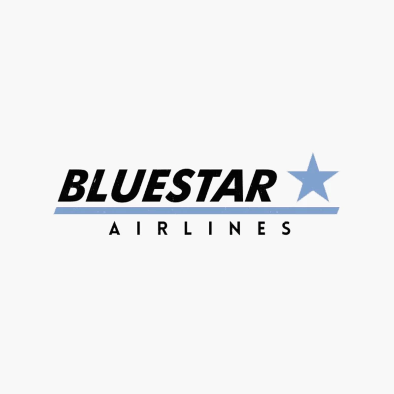 BlueStar Airlines Cotton Tote Bag
