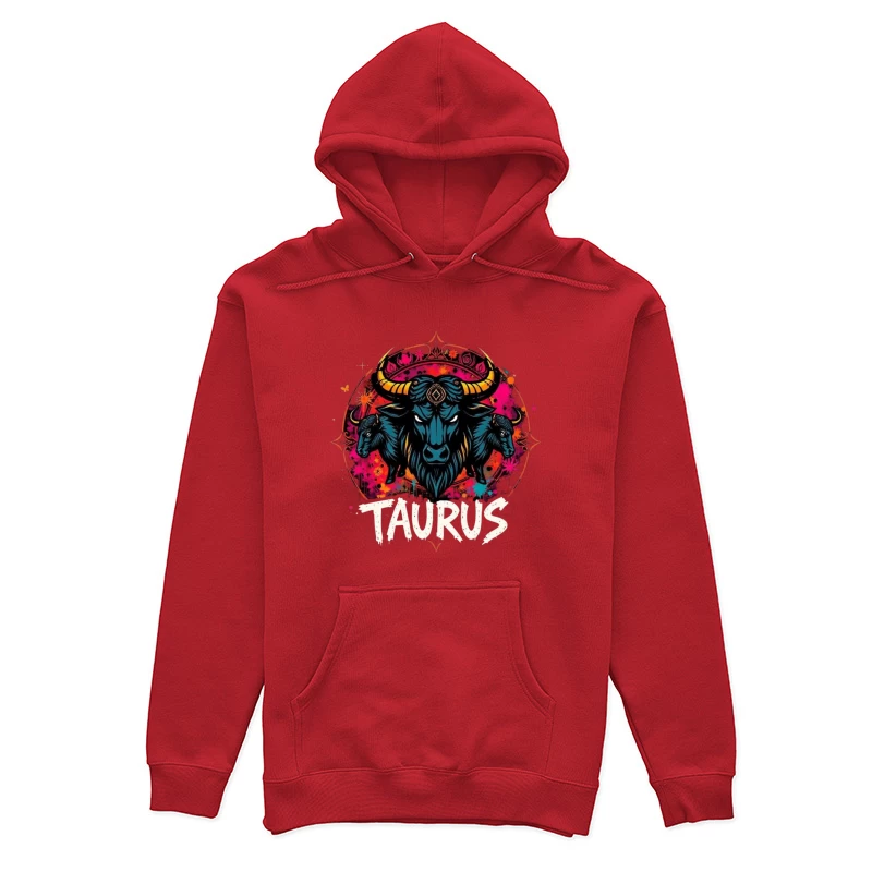 Taurus Astrology Art Female Pullover Hoodie