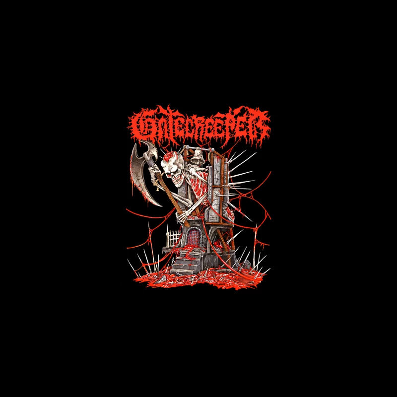 Gatecreeper Guts Tower iPhone Case