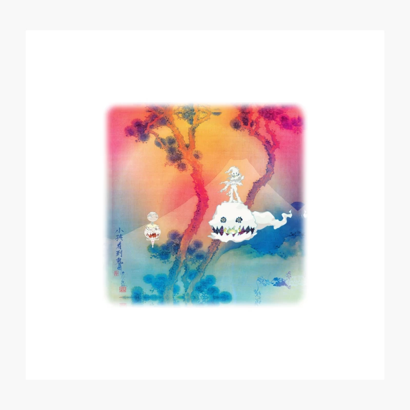 1 KID CUDI Throw Pillow